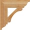 Ekena Millwork Legacy Traditional Rough Sawn Bracket, Western Red Cedar, 4"W x 16"D x 16"H BKT04X16X16LEC01RWR - alternate 3